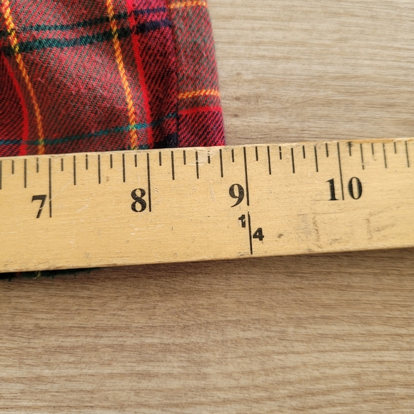 Old Navy Red and Green Christmas Plaid Holiday Cotton Sleep Pants Medium - Picture 7 of 9